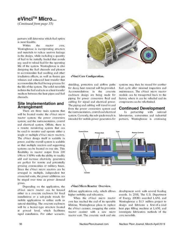 eVinci Micro Reactor - Page 3