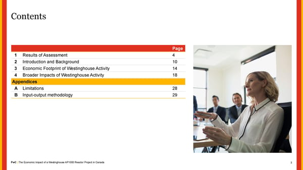 The Economic Impact of a Westinghouse AP1000 Reactor Project in Canada - Page 3